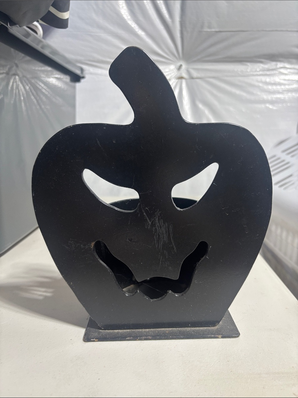 Metal Outdoor Candle Holder